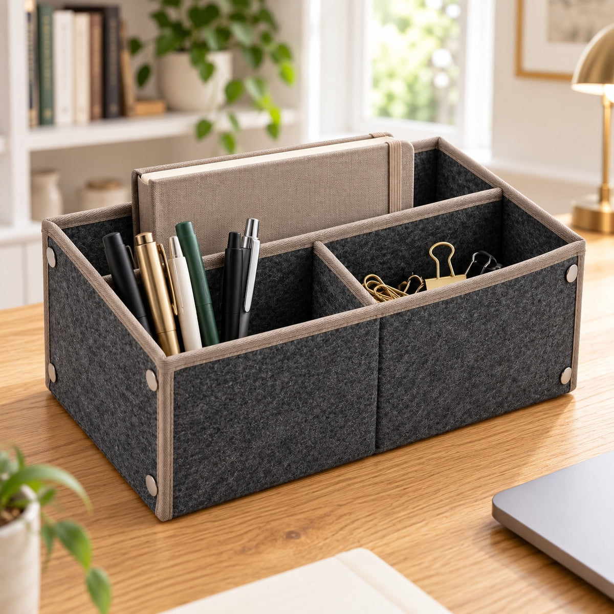 ORDELVYN Foldwell Desktop Caddy