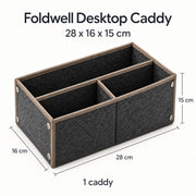 ORDELVYN Foldwell Desktop Caddy