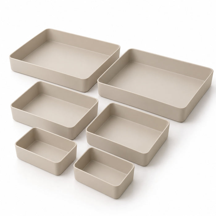 ORDELVYN Gridform Drawer Tray Set