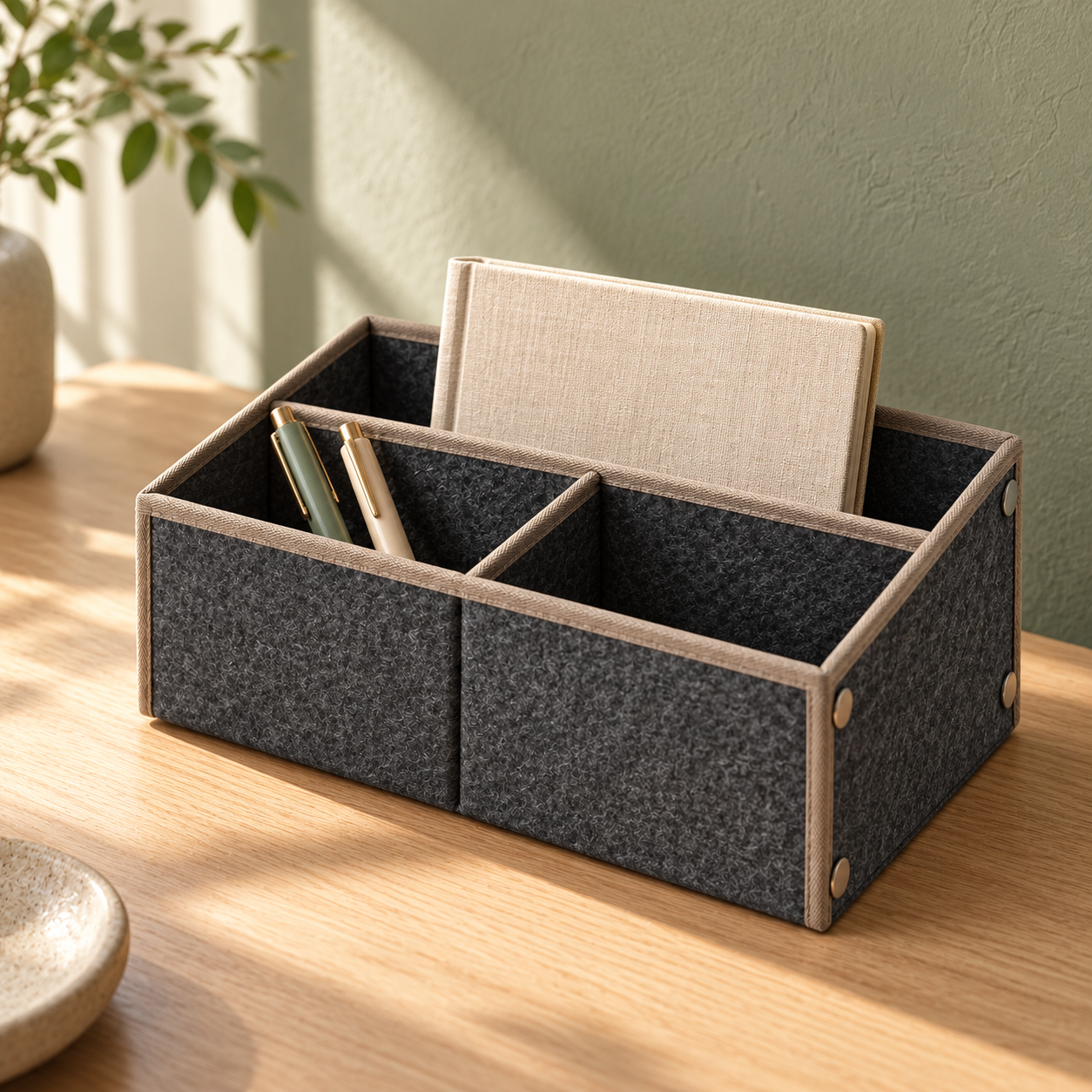 Give your desk a little order.